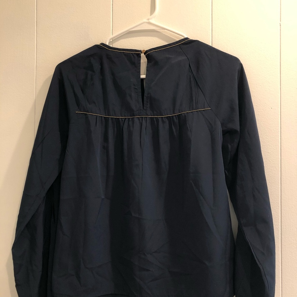Navy blouse - Picture 3 of 3